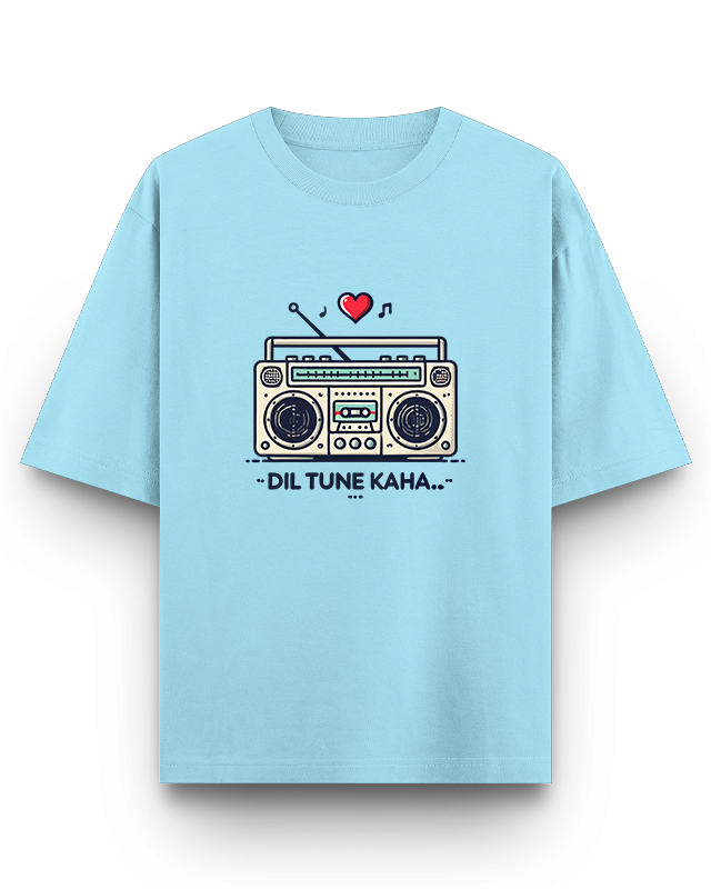 DIL TUNE KAHA - Oversized T-Shirt