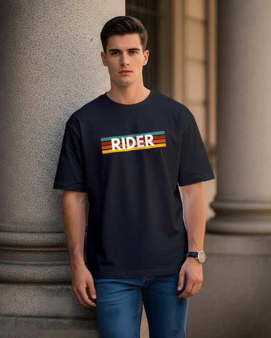 Breath Ride Repeat Men's Oversize T-Shirt