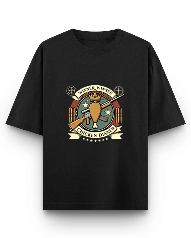 WINNER WINNER CHICKEN DINNER - Oversized T-Shirt