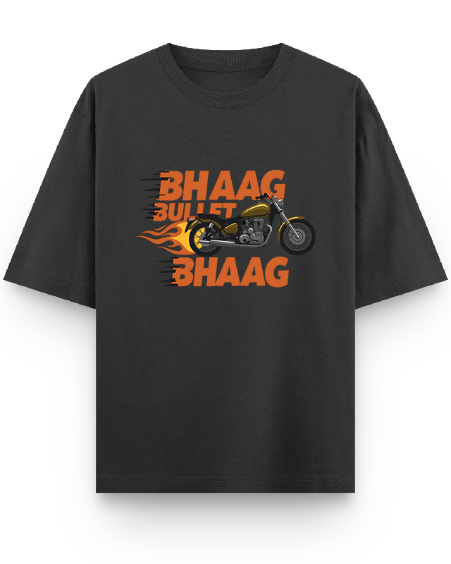 Bhag Bullet Bhag Oversized T-Shirt