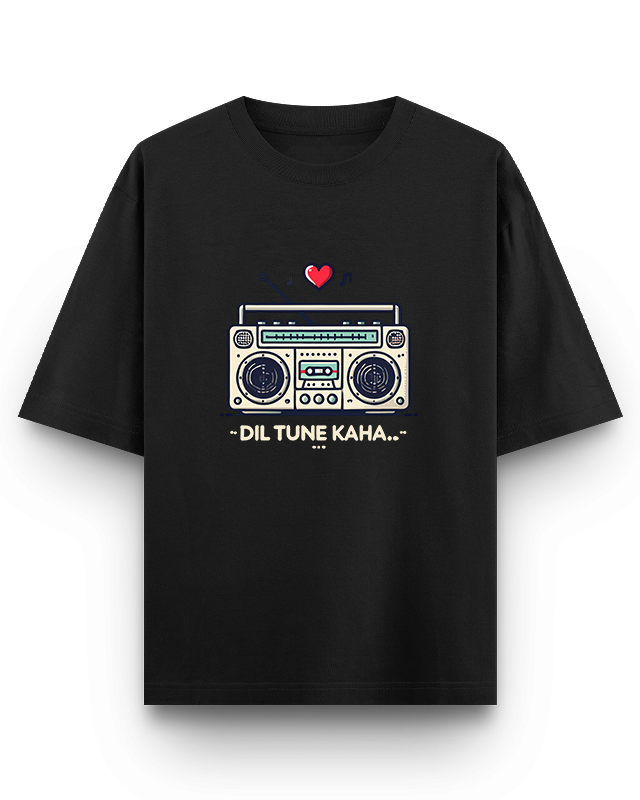 DIL TUNE KAHA - Oversized T-Shirt