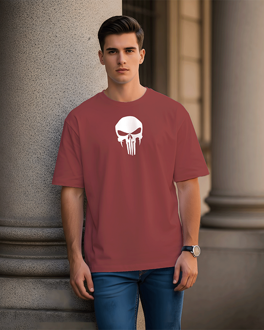 Skull Ghost Oversized T-Shirt