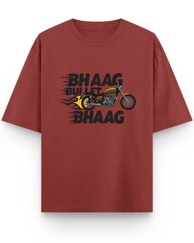 Bhag Bullet Bhag Oversized T-Shirt