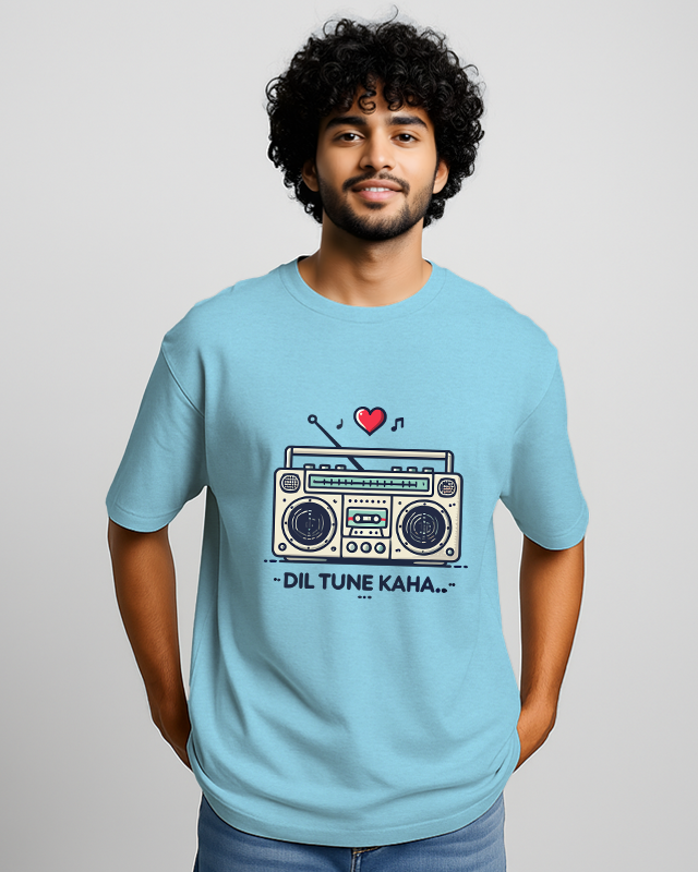 DIL TUNE KAHA - Oversized T-Shirt