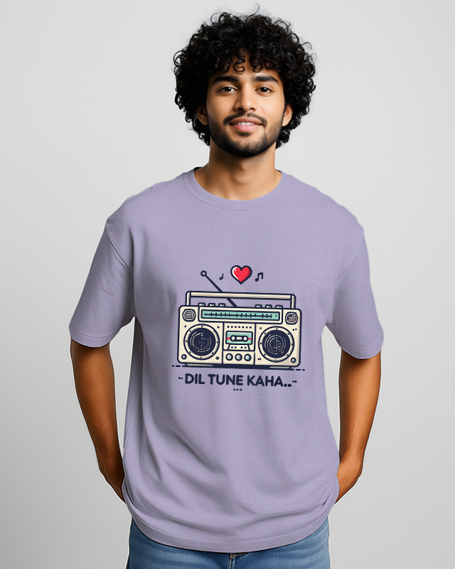 DIL TUNE KAHA - Oversized T-Shirt