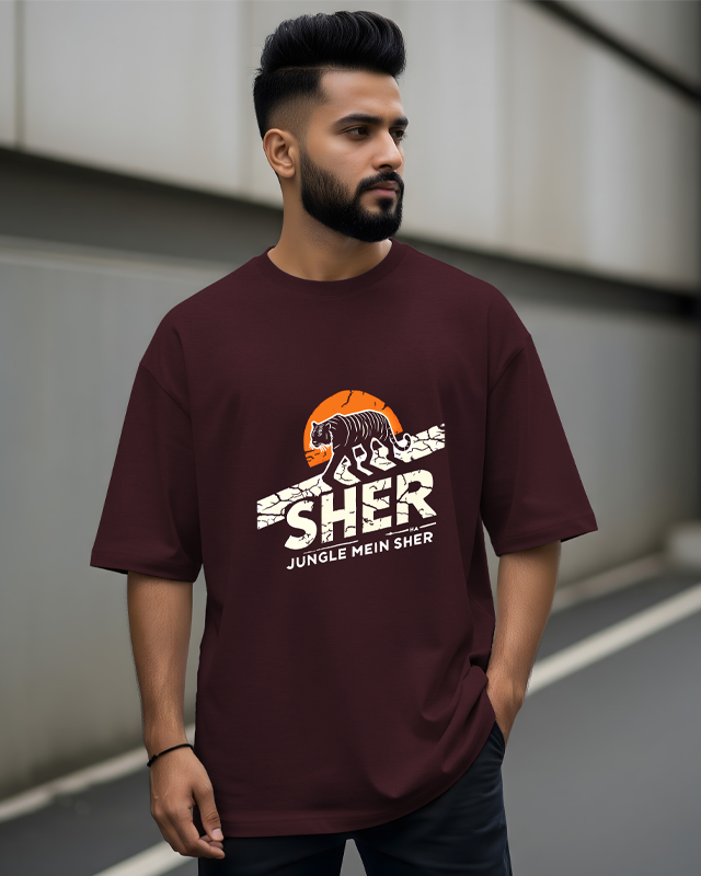 Jungle Mei Sher Oversized T-Shirt