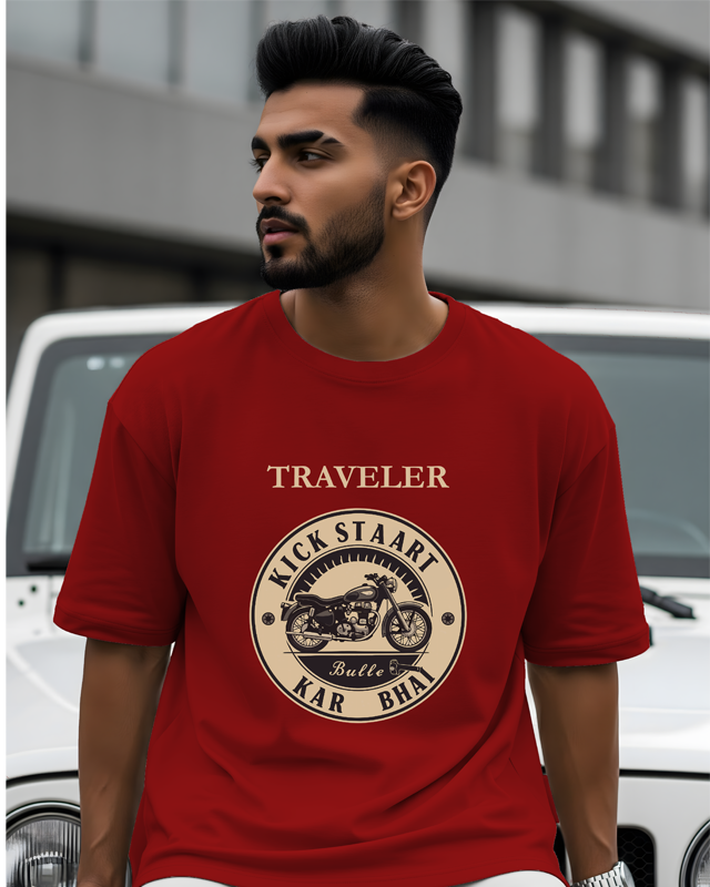KICK START KAR - Oversized T-Shirt