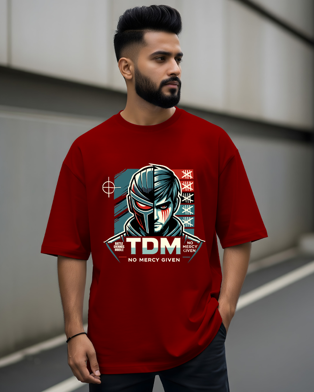 TDM NO MERCY GIVEN - Oversized T-Shirt