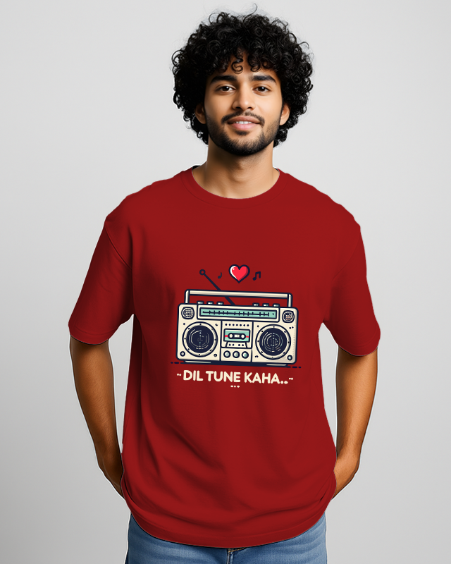 DIL TUNE KAHA - Oversized T-Shirt