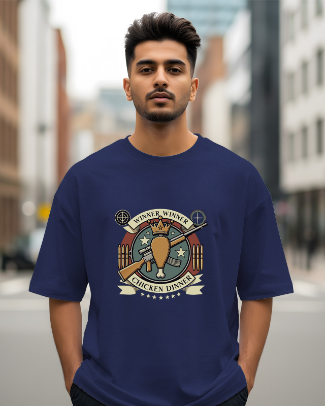 WINNER WINNER CHICKEN DINNER - Oversized T-Shirt
