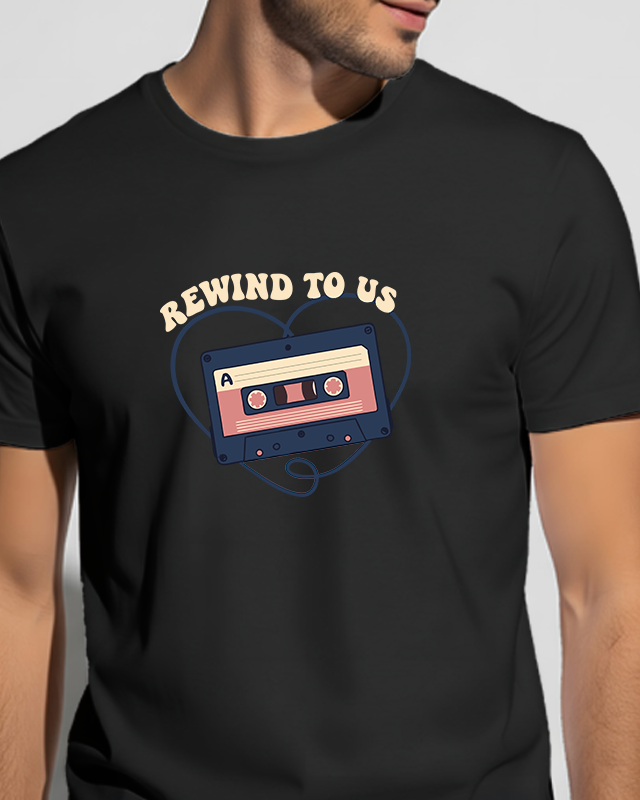 REWIND TO US - Regular T-Shirt