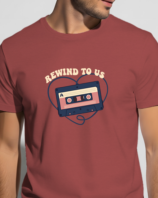 REWIND TO US - Regular T-Shirt