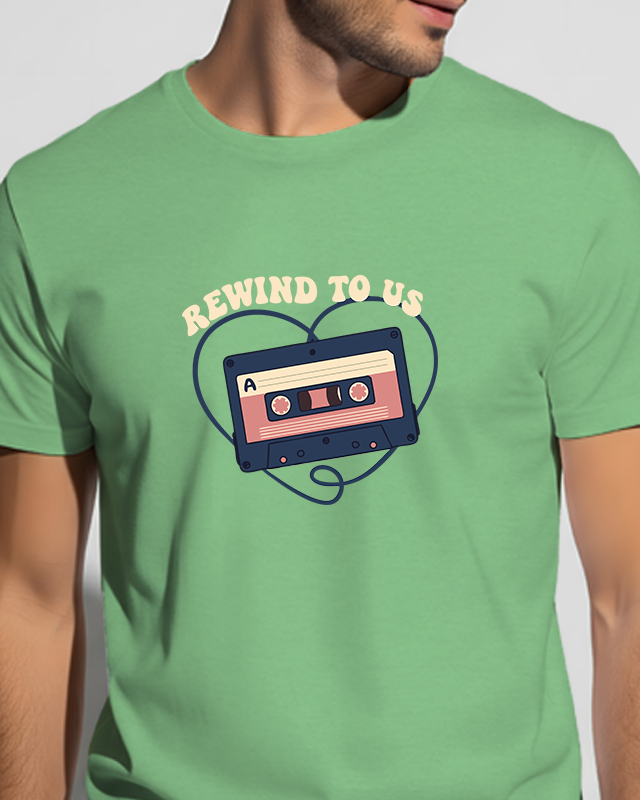 REWIND TO US - Regular T-Shirt