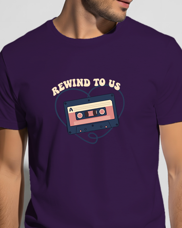 REWIND TO US - Regular T-Shirt