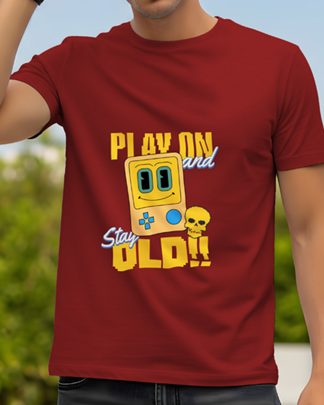 PLAY ON STAY OLD - Regular T-Shirt