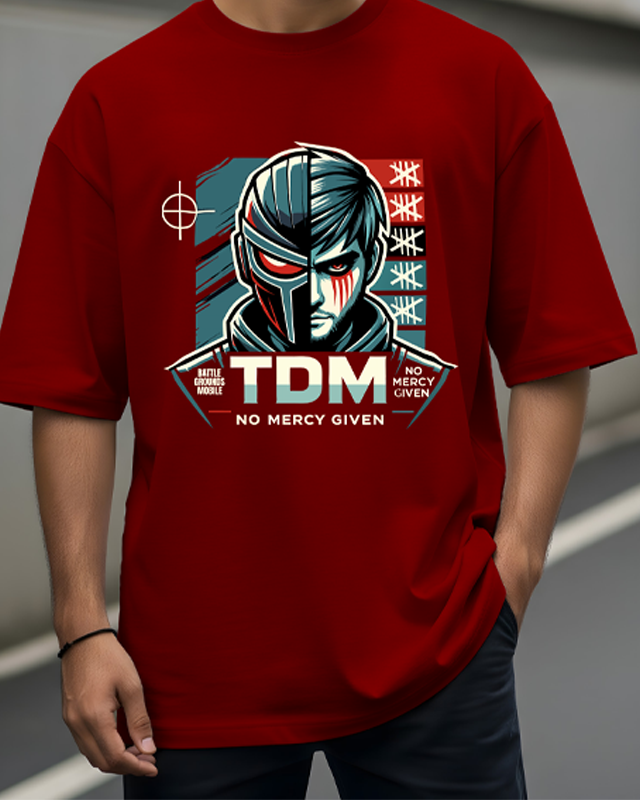 TDM NO MERCY GIVEN - Oversized T-Shirt