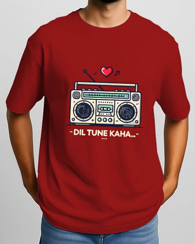 DIL TUNE KAHA - Oversized T-Shirt