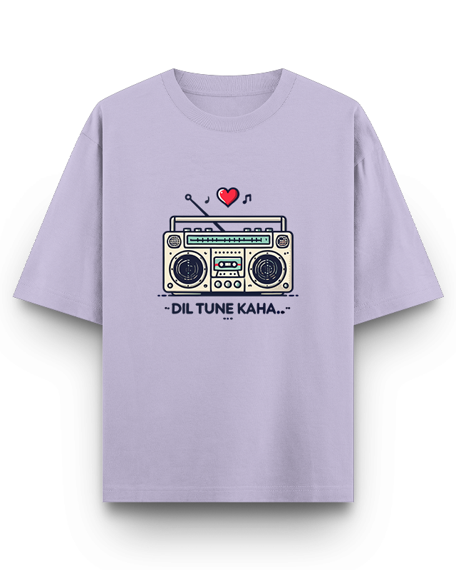DIL TUNE KAHA - Oversized T-Shirt