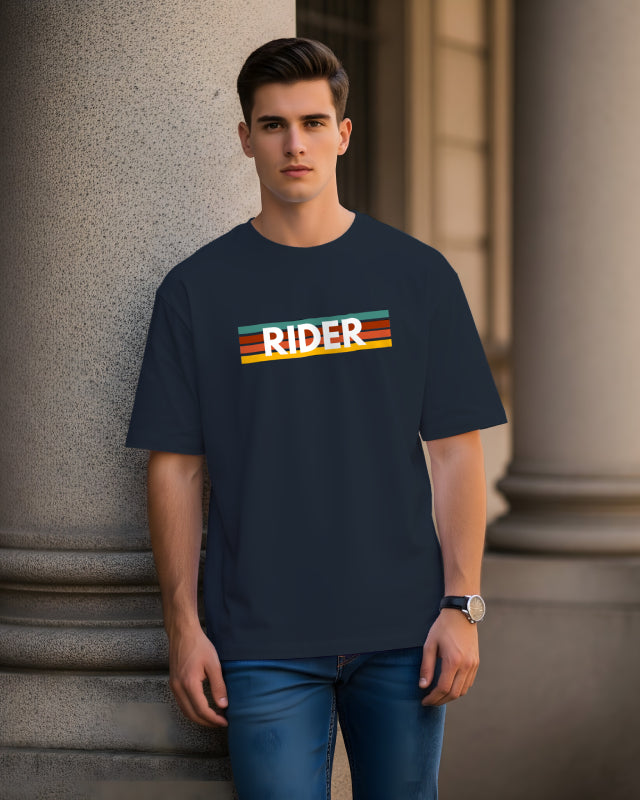 Breath Ride Repeat Men's Oversize T-Shirt