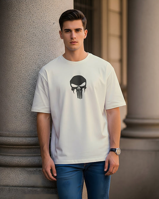 Skull Ghost Oversized T-Shirt