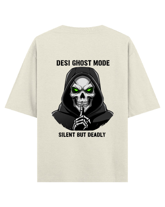 Skull Ghost Oversized T-Shirt