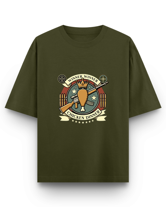 WINNER WINNER CHICKEN DINNER - Oversized T-Shirt