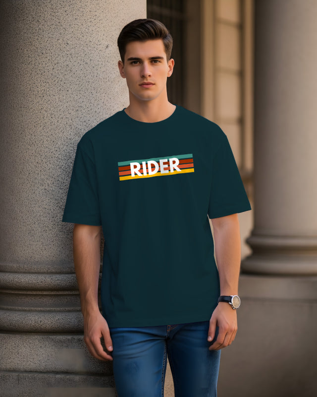 Breath Ride Repeat Men's Oversize T-Shirt