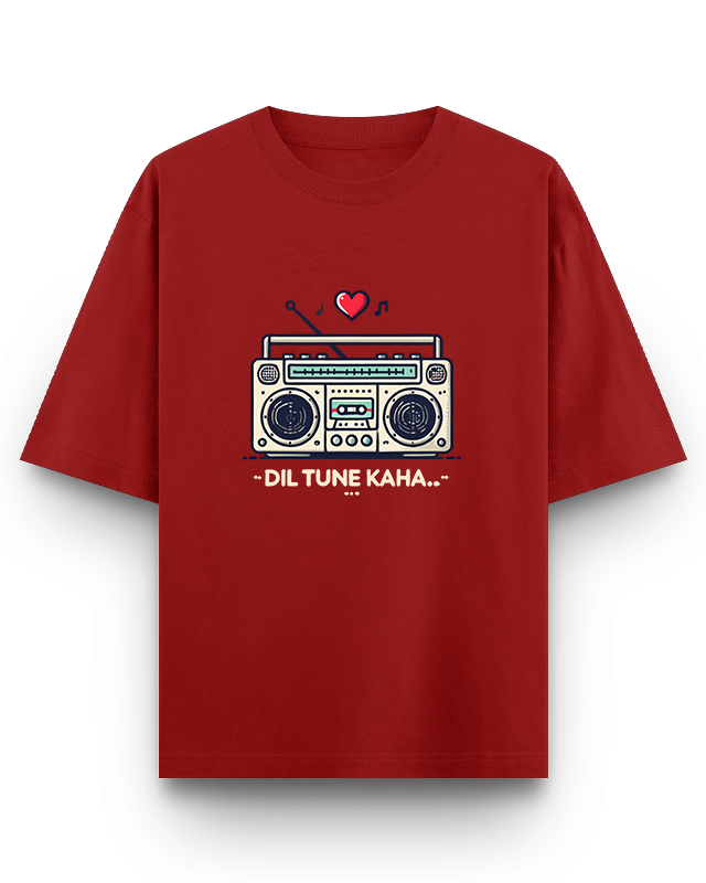 DIL TUNE KAHA - Oversized T-Shirt