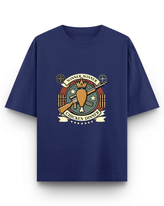 WINNER WINNER CHICKEN DINNER - Oversized T-Shirt