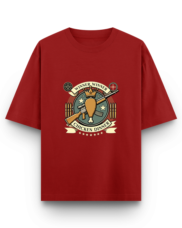 WINNER WINNER CHICKEN DINNER - Oversized T-Shirt