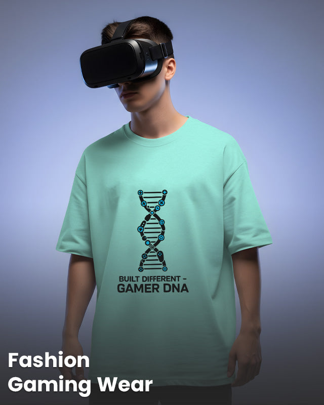 Gaming T-shirt with joystick print