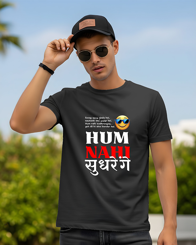 Hum Nahi Sudrenge Regular T-Shirt