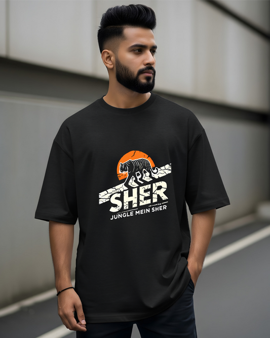 Jungle Mei Sher Oversized T-Shirt