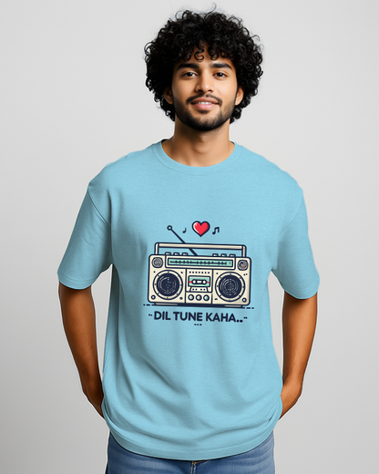 DIL TUNE KAHA - Oversized T-Shirt