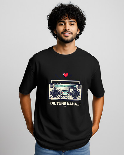 DIL TUNE KAHA - Oversized T-Shirt