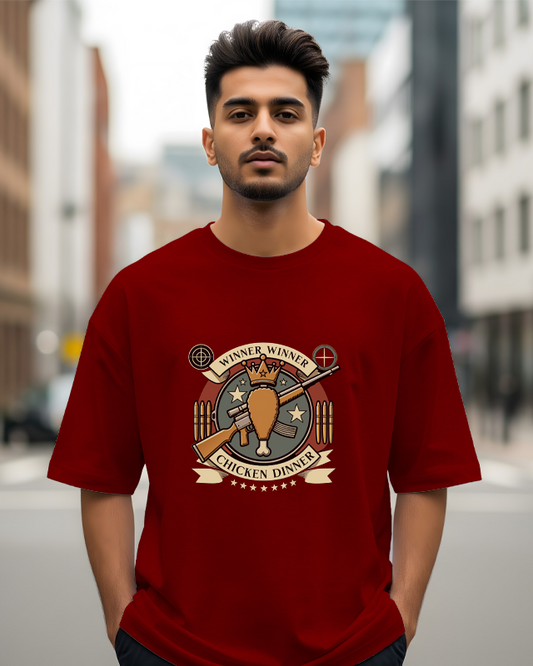 WINNER WINNER CHICKEN DINNER - Oversized T-Shirt