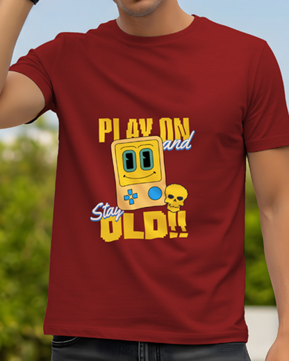 PLAY ON STAY OLD - Regular T-Shirt