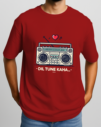 DIL TUNE KAHA - Oversized T-Shirt