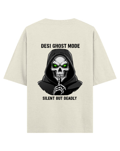Skull Ghost Oversized T-Shirt