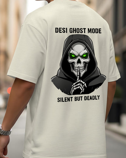 Skull Ghost Oversized T-Shirt