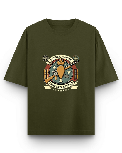 WINNER WINNER CHICKEN DINNER - Oversized T-Shirt