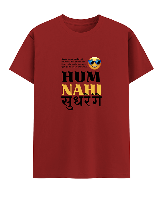Hum Nahi Sudrenge Regular T-Shirt