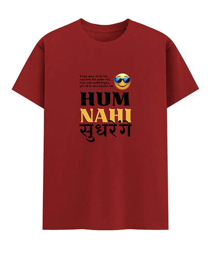 Hum Nahi Sudrenge Regular T-Shirt