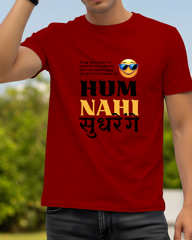 Hum Nahi Sudrenge Regular T-Shirt