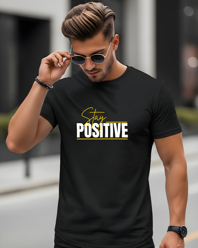 Stay Positive Regular T-Shirt