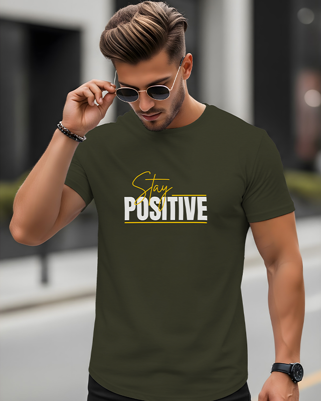 Stay Positive Regular T-Shirt
