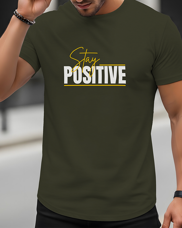 Stay Positive Regular T-Shirt